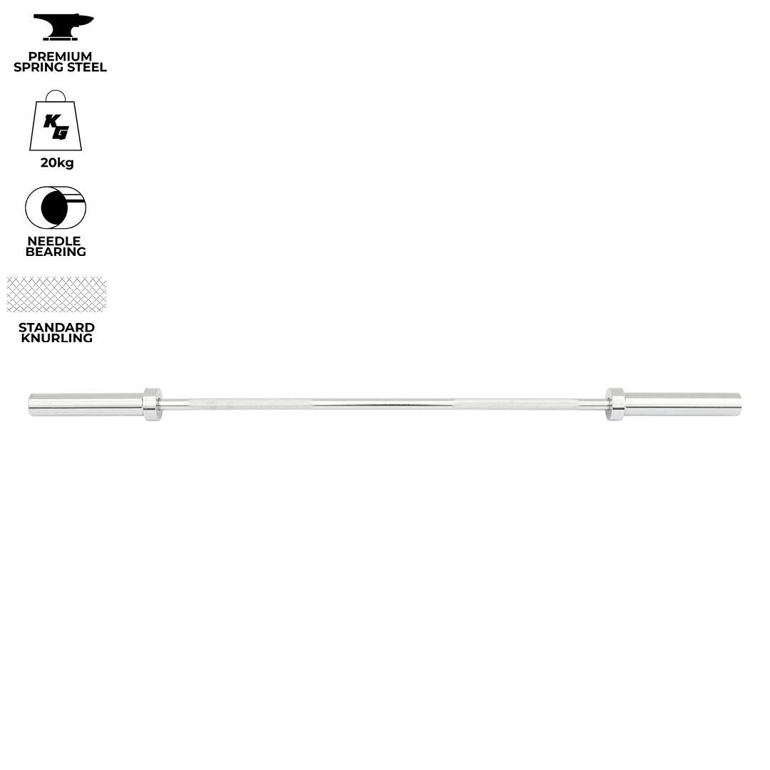 Olympic bar 20kg Spring Steel - 2.0M